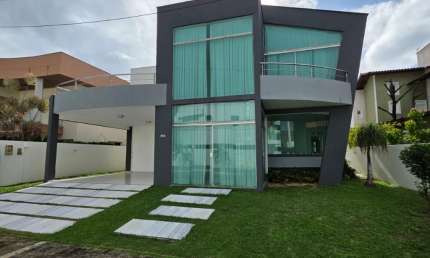 Alugar - Casa Duplex em Condomínio Fechado em Candelária -  4/4 2 Suítes - Escritório - West Park Bo