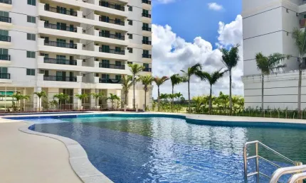 Apartamento em ponta negra - 3/4 suíte - 80m² - terramaris