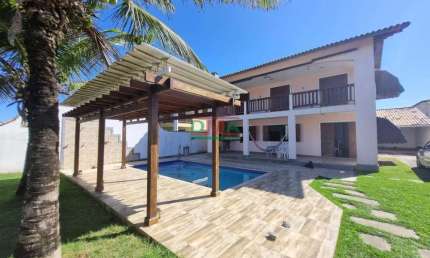 CASA DUPLEX DE FRENTE PARA O MAR - 4 QUARTOS ( 1 SU&#205;TE ) - PISCINA - CHURRASQUEIRA - PERGOLADO - ED&#205;CULA
