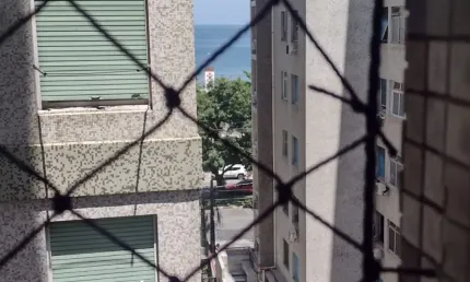 Apartamento 1 dormitório(quarto) na praia Aparecida Santos