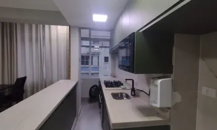 Apartamento com 1 quarto à venda na Avenida Bartolomeu de Gusmão, 84, Aparecida, Santos