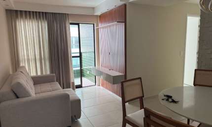 Excelente apartamento para locação todo mobiliado a Beira Mar