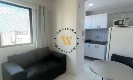 Flat para alugar em Boa Viagem! 1 quarto e mobiliado.