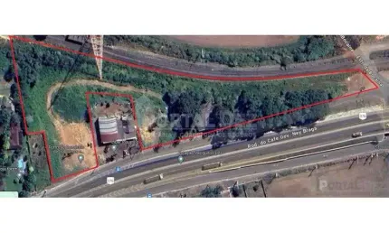 Terreno comercial para alugar na Rua Augusto Ribas 802, Periquitos, Ponta Grossa