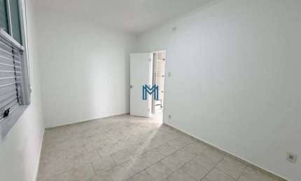 Apartamento com 1 dormitórios para vender, 60 m² por R$ 398 mil - Gonzaga - Santos/SP