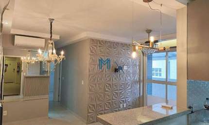 Apartamento Garden com 2 dormitórios (1 suite) para alugar, 80 m² por R$ 5.500/mês - Ponta da Praia - Santos/SP