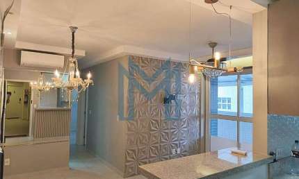 Apartamento Garden com 2 dormitórios (1 suite) para alugar, 80 m² por R$ 5.500/mês - Ponta da Praia - Santos/SP