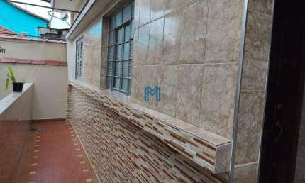 Casa com 1 dormitório para alugar, 50 m² por R$ 1.400/mês - Santa Maria - Santos/SP