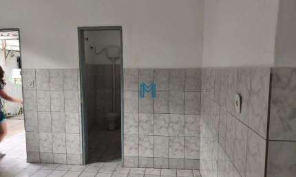 Casa com 1 dormitório para alugar, 50 m² por R$ 900,00 + IPTU/mês - Jd. São Francisco - Cubatão/SP