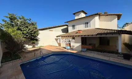 Casa disponível para locação no bairro Morada da Colina em Uberlândia-MG