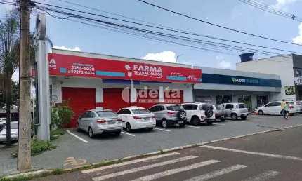 Loja disponível para locação no bairro Santa Rosa em Uberlândia-MG.