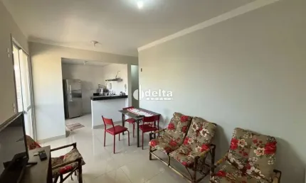 Apartamento mobiliado disponível para locação no bairro Santa Monica em Uberlândia-MG