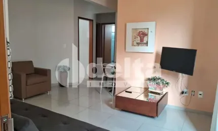Apartamento mobiliado disponível para locação no bairro Santa Mônica em Uberlândia-MG