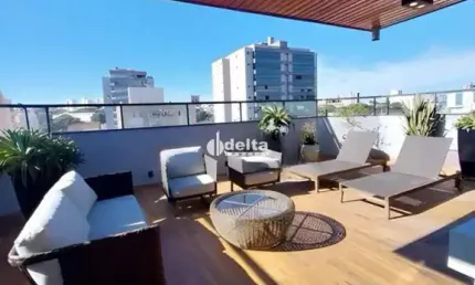 Cobertura disponível para locação no bairro santa maria em uberlândia-mg