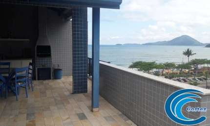 Veraneio Cobertura vista para o mar Praia Grande - Ubatuba