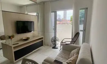 Apartamento mobiliado no altiplano com 3 quartos com elevador e salão de festas