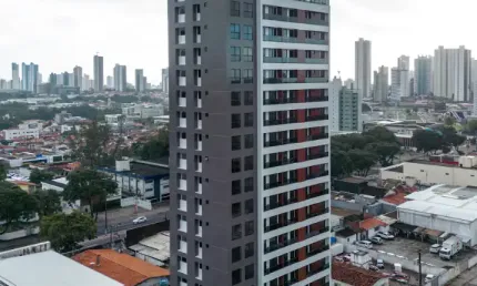 Apartamento em Tambauzinho com 1 ou 2 Quartos sendo 1 Suíte, Elevador e Lazer