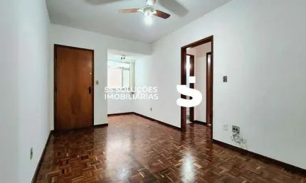 Apartamento à venda com 2 quartos, 84m², varanda de frente no Santa Catarina