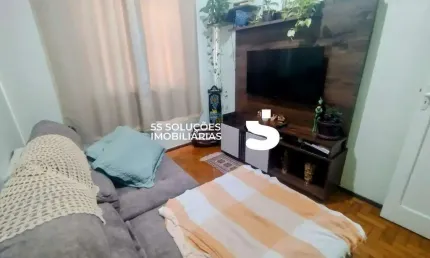 Lindo apartamento com 3 quartos, de frente no Morro da Glória