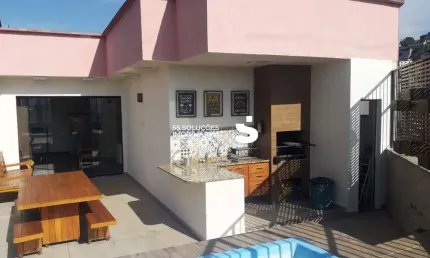 Excelente cobertura com quatro quartos, duas suite, três vagas, a venda no bairro são mateus, juiz de fora.
