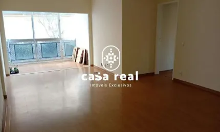 Aluguel de um amplo e confortával apartamento (126m²), 3 quartos, 1 suíte, 2 vagas