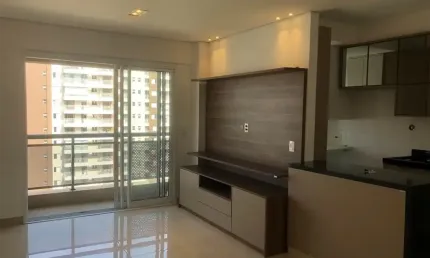 Apartamento de 53m² no Wi House Alphaville com armários, varanda, lazer completo, 1 suíte, 1 vaga e excelente localização. Não aceita pets.