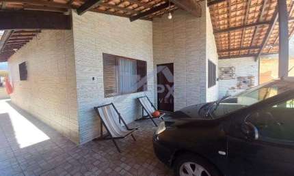 Casa para Venda em Itanhaém, Balneário Gaivota, 2 dormitórios, 2 banheiros, 6 vagas