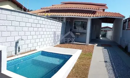 Casa para Venda em Itanhaém, Jardim Guacyra, 2 dormitórios, 1 suíte, 1 banheiro, 1 vaga