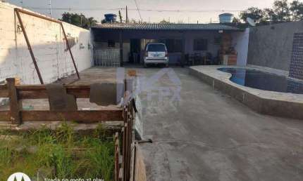 Casa para Venda em Itanhaém, Bopiranga, 2 dormitórios, 1 banheiro, 6 vagas