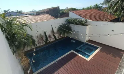 Casa alto padrão para venda em itanhaém, cibratel 1, 5 dormitórios, 5 suítes, 2 banheiros, 5 vagas