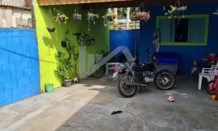 Casa para Venda em Itanhaém, Jardim Umuarama, 1 dormitório, 1 banheiro, 2 vagas