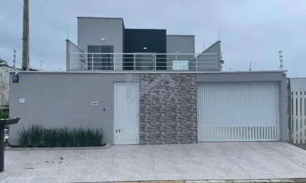 Casa Alto Padrão para Venda em Peruíbe, Balneário Maria Helena Novais, 4 dormitórios, 2 suítes, 3 banheiros, 6 vagas