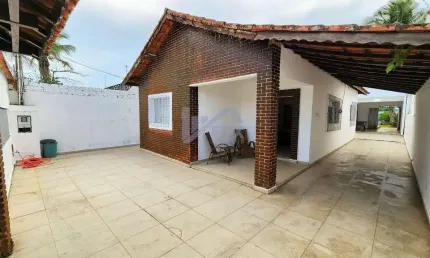 Casa para Venda em Itanhaém, Balneário Gaivota, 5 dormitórios, 1 suíte, 4 banheiros, 5 vagas
