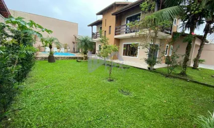 Casa alto padrão para venda em itanhaém, praia dos sonhos, 4 dormitórios, 1 suíte, 4 banheiros, 6 vagas