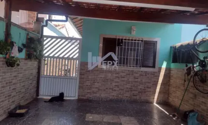 Casa para Venda em Itanhaém, Balneário Gaivota, 2 dormitórios, 1 suíte, 1 banheiro, 3 vagas