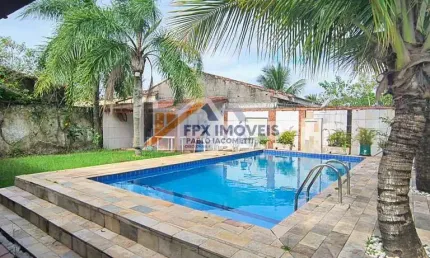 Casa para Venda em Itanhaém, Bopiranga, 3 dormitórios, 2 suítes, 1 banheiro, 5 vagas
