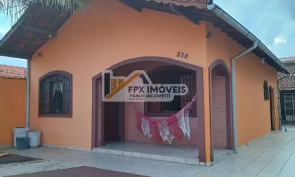 Casa para Venda em Itanhaém, Balneário Gaivota, 2 dormitórios, 1 banheiro, 3 vagas