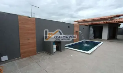 Casa para Venda em Itanhaém, Bopiranga, 2 dormitórios, 1 suíte, 1 banheiro, 2 vagas