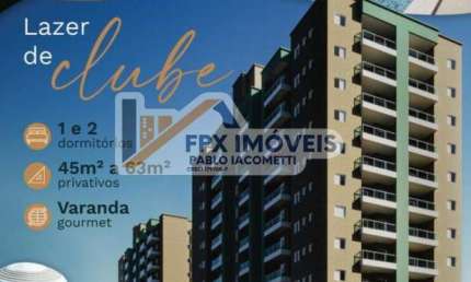 Apartamento para Venda em Itanhaém, Centro, 1 dormitório, 1 banheiro, 1 vaga