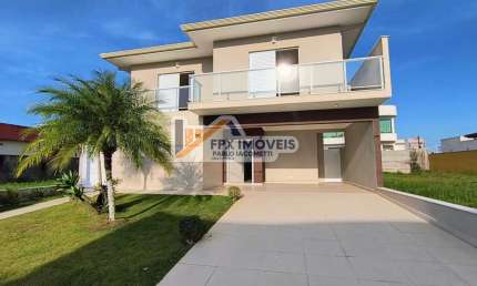 Casa Alto Padrão para Venda em Peruíbe, Boungainville 4, 5 dormitórios, 2 suítes, 3 banheiros, 4 vagas