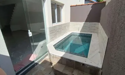 Casa em Condomínio para Venda em Itanhaém, Balneário Gaivota, 2 dormitórios, 2 suítes, 1 banheiro, 1 vaga