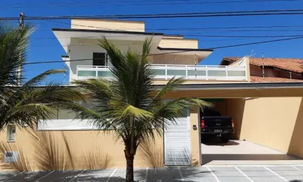 Casa Alto Padrão para Venda em Peruíbe, Nova Peruíbe, 4 dormitórios, 4 suítes, 1 banheiro, 4 vagas