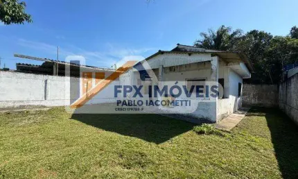 Casa para Venda em Itanhaém, Jardim Fenix, 2 dormitórios, 1 banheiro, 10 vagas