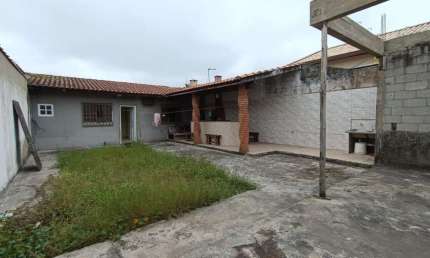 Casa para Venda em Itanhaém, Bopiranga, 1 dormitório, 1 banheiro, 10 vagas