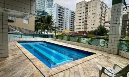 Apartamento para Venda em Praia Grande, Tupy, 2 dormitórios, 1 banheiro, 1 vaga
