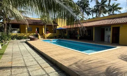 Chácara para Venda em Peruíbe, Bananal, 4 dormitórios, 1 suíte, 3 banheiros, 40 vagas