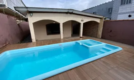 Oportunidade casa com piscina lote inteiro para financiamento bancário