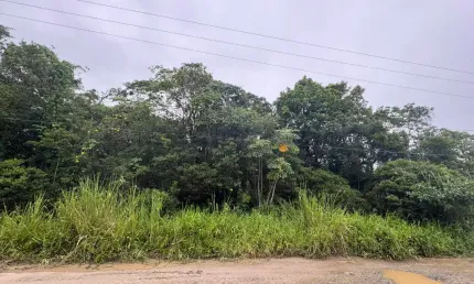 Terreno de chácara para venda, itanhaém / sp, possui 6.980 m² de área total. .