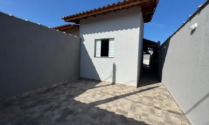 Casa nova com piscina e 02 dormitórios, para venda, itanhaém / sp