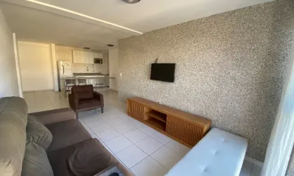Lindo Apartamento 2 Quartos, Mobiliado, Alugar na Ponta Verde.